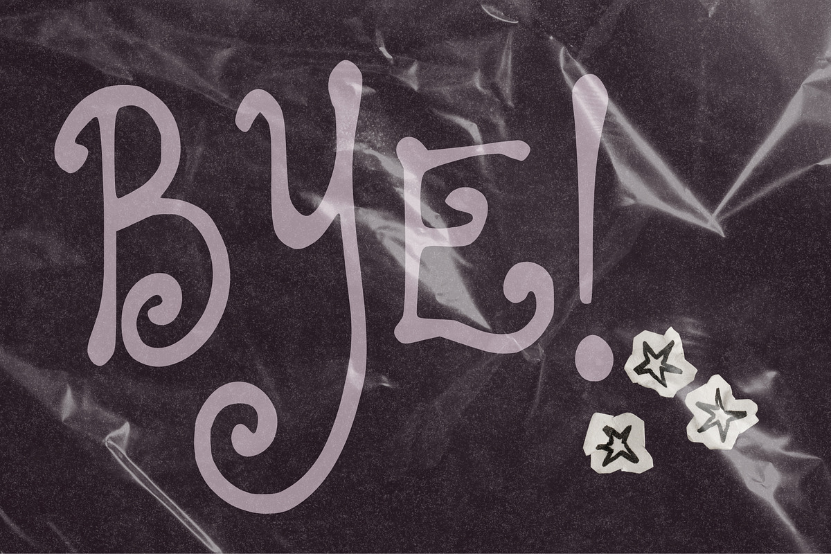 Little Pierre Curly Handwritten Font, a Handwritten Font by The October Creative (Photo 8 of 8)