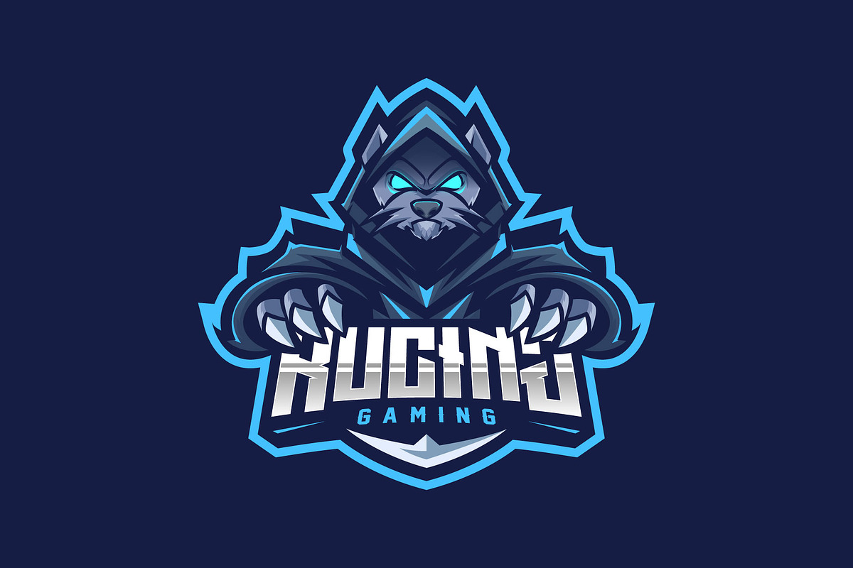 Cat Mascot Esport Logo, a Branding & Logo Template by prps.std (Photo 3 of 3)