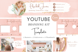 YouTube Branding Pack CANVA