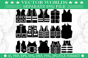 Vest SVG, Fight, War, Army, Vest SVG, an Object Graphic by VectorWorlds (Thumbnail 1 of 3)