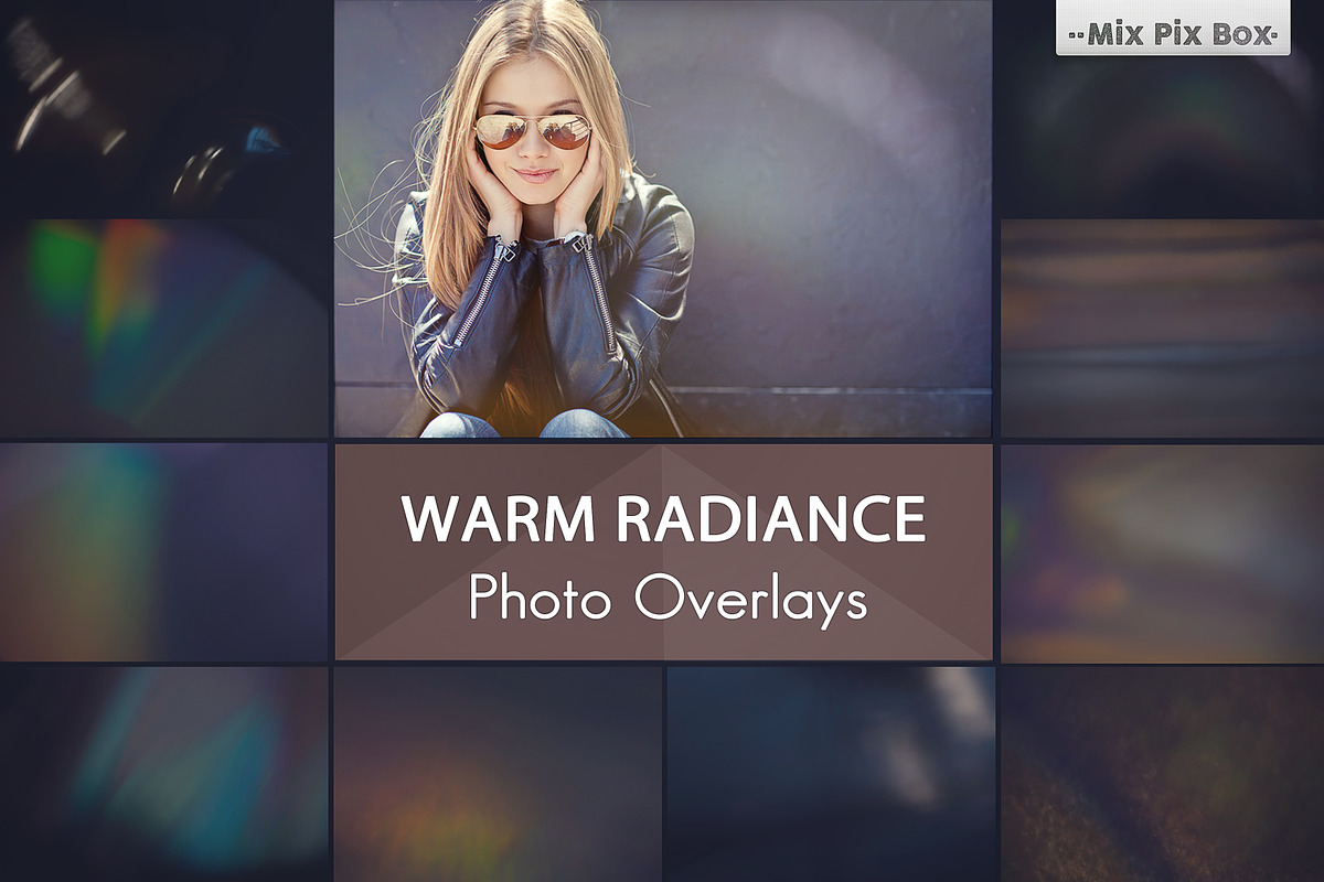Warm Radiance Photo Overlays, an Object Graphic by MixPixBox (Photo 1 of 5)