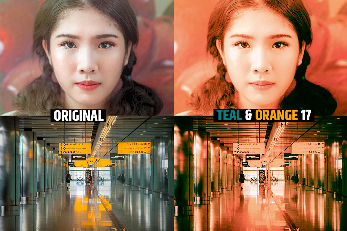 Orange & Teal 30 Cinematic FILM LUTS, a Plug-in Add-On by WeLovePresets (Photo 49 of 61)