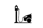 Electric Vehicle Charging Silhouette, a Graphic by musafir_fashion (Thumbnail 12 of 22)