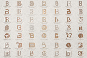Letter B Logo Bundle Monogram Set, a Branding & Logo Template by Pixel Design (Thumbnail 3 of 6)