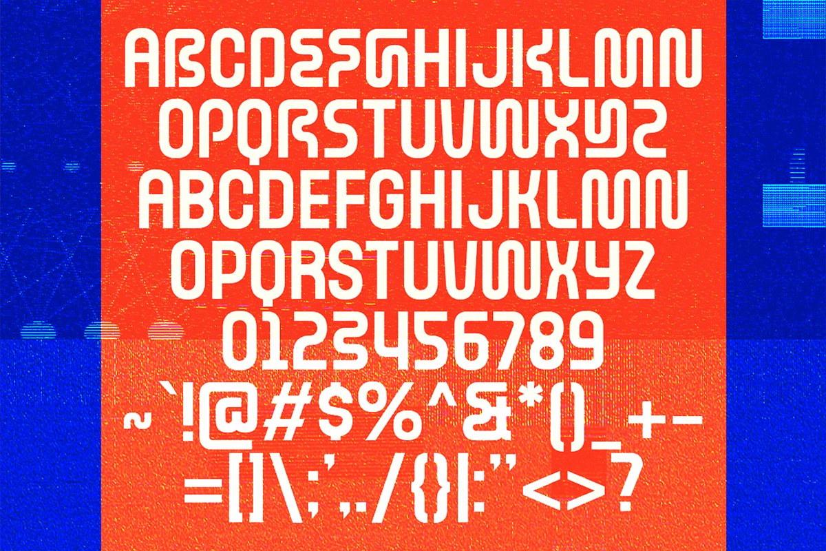 Mensaga - Retro Sci-fi Fonts, a Sans Serif Font by Konstantine Studio (Photo 4 of 4)