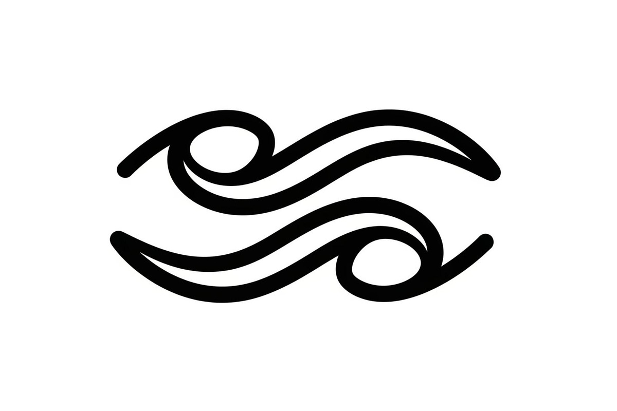 Abstract Wave Liquid Line Art, an Illustration by Gfx_Store (Photo 2 of 11)