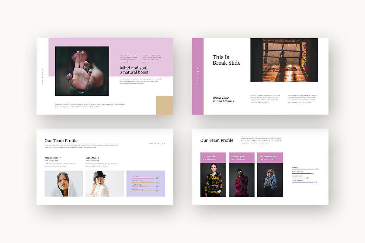 Puy : Yoga Class Promo Google Slides preview 5