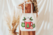 Christmas Coffee PNG Sublimation, an Illustration by Libby Wishes (Thumbnail 3 of 6)