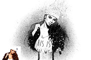 Grunge Spray Paint Photoshop Action, a Brushes & More by Studio Retouch (Thumbnail 2 of 11)