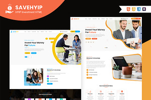 SaveHyip Investment HTML Template