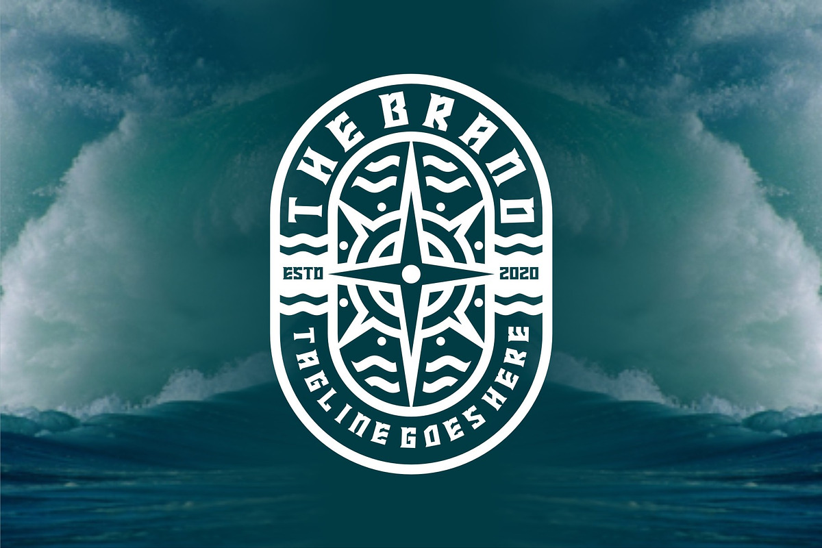 Compass Stamp, a Branding & Logo Template by herulogo (Photo 1 of 4)