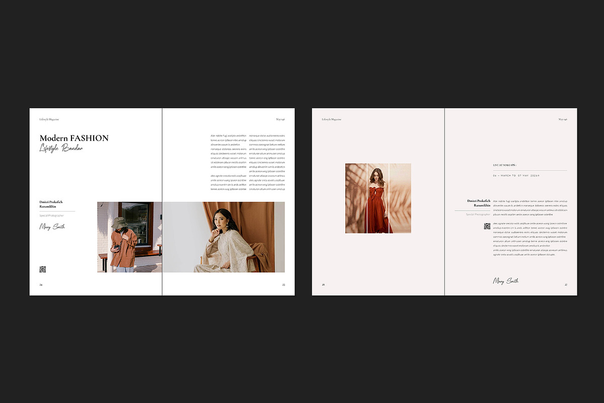 Lifestyle Magazine Template, a Magazine Template by ElvinPrint (Photo 22 of 23)