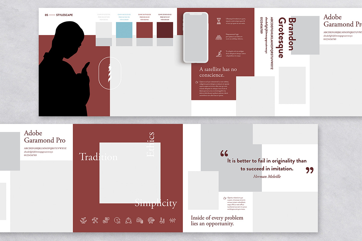 Stylescape / Moodboard Template 05, a Product Mockup by Andre28 (Photo 3 of 6)