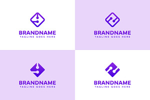 Letter Y Z Diamond Technology Logo, a Branding & Logo Template by Pray Art Design Studio