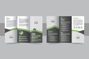 Primary school trifold brochure, a Brochure Template by Pavel_design