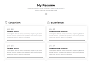Developer Portfolio HTML Template, a Bootstrap Template by Themeplaza (Thumbnail 4 of 6)