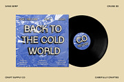 CS Cruise 3D, a Sans Serif Font by Craft Supply Co. (Thumbnail 4 of 8)