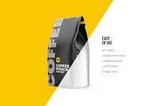 Coffee Pouch Mockup Half-Side view, a Packaging Mockup by easymock (Thumbnail 3 of 9)