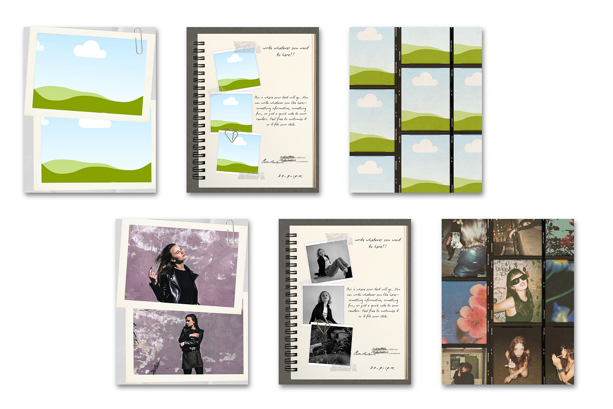 30 Instagram Post Canva Templates, a Social Media Template by Wicked Creative (Photo 14 of 19)