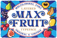 Max Fruit Bold Retro Font