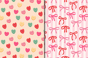 Sweet Romantic Valentine Pattern, a Pattern Graphic by CreativeChristiana (Thumbnail 8 of 9)