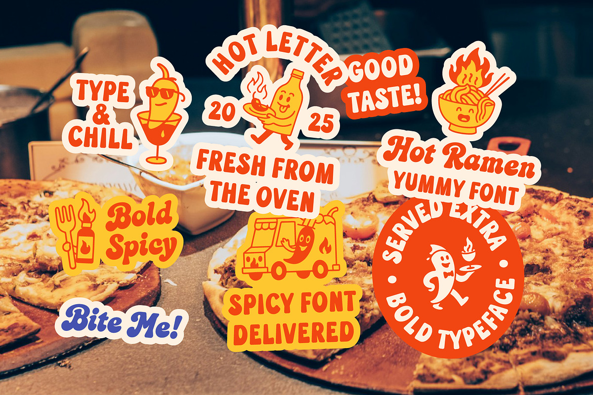 Redspicy - Display Font, a Serif Font by Edignwn Type (Photo 12 of 12)