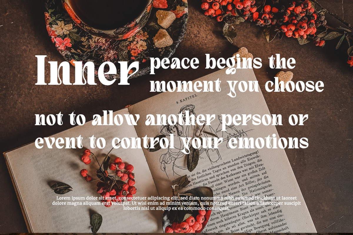 Quivert - Serif Display Font, a Serif Font by Dhabee (Photo 10 of 17)