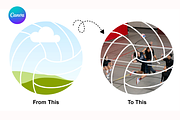 Volleyball Canva Frame Photo Collage, a Poster Template by Snapybiz (Thumbnail 3 of 11)