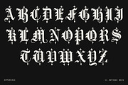 Ornate Blackletter Display Font, a Blackletter Font by Century Library (Thumbnail 4 of 5)