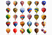 Hot Air Balloon Overlay, an Object Graphic by VligCreativeStudio (Thumbnail 6 of 6)
