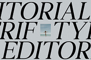 Juliette Editorial Serif (6 Fonts), a Serif Font by Schrifted Type (Thumbnail 9 of 9)