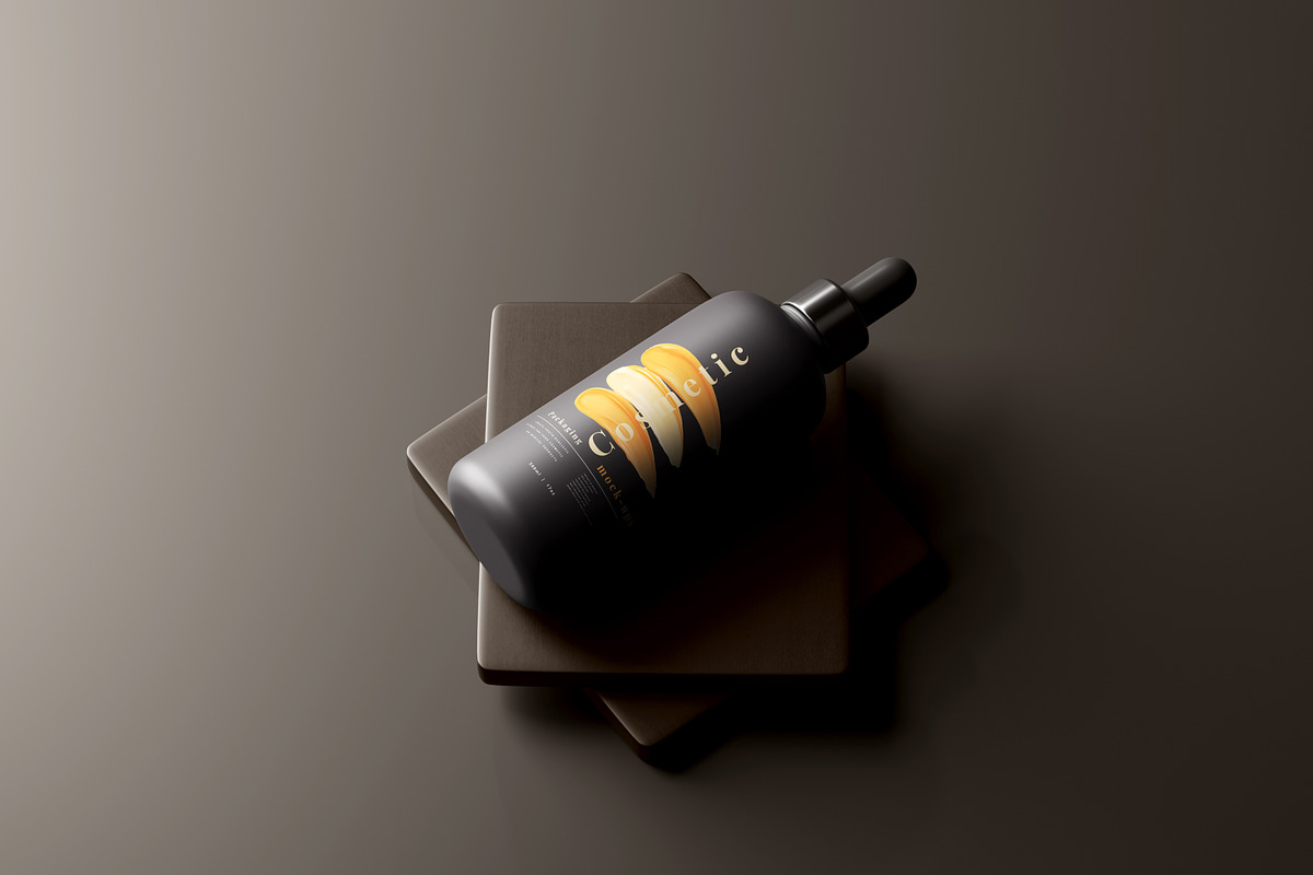 Dropper or Serum Bottle Mockups, a Cups & Container Mockup by pmvch (Photo 7 of 11)