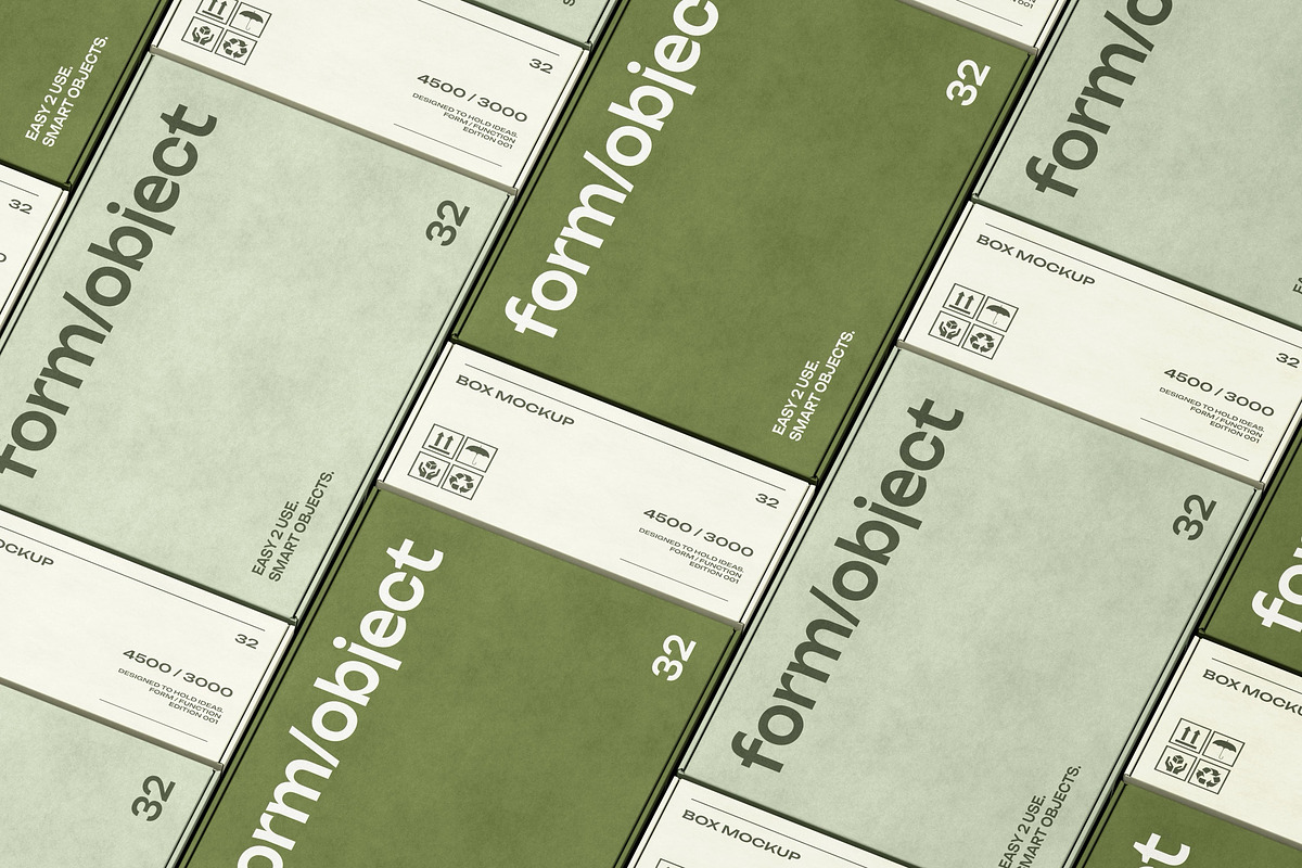 Boxes Layout Mockup, a Packaging Mockup by Design Squad