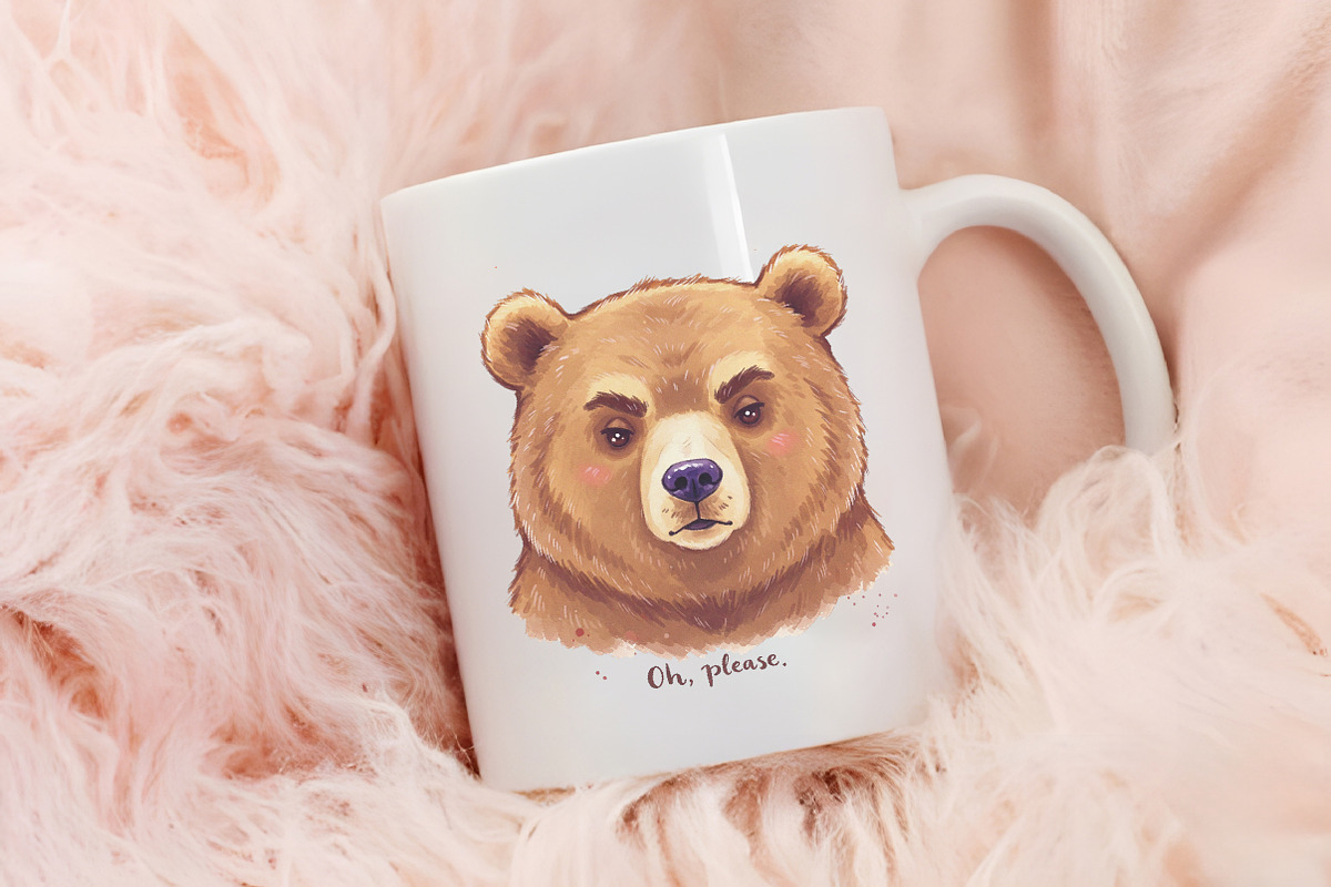 Sarcastic Animals Sublimation PNG, an Illustration by RobertsArt (Photo 6 of 7)