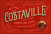 Costaville - Vintage Condensed, a Serif Font by Invasi Studio (Thumbnail 1 of 10)