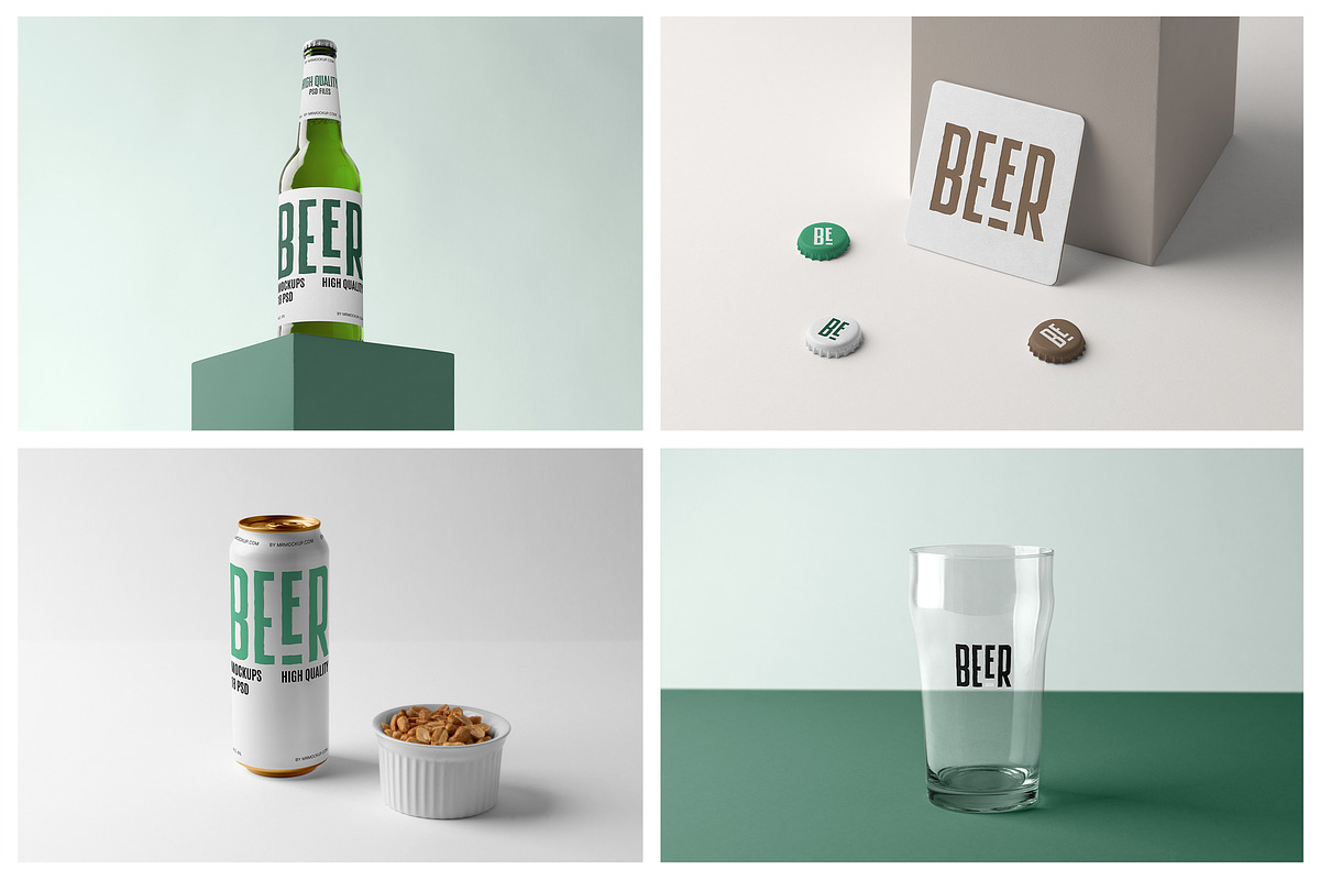 Beer Mockups - Bottle and Can, a Packaging Mockup by Mr.Mockup™ (Photo 10 of 10)