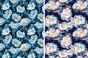 Floral Seamless Patterns Set, a Pattern Graphic by Bubert Art (Thumbnail 4 of 6)
