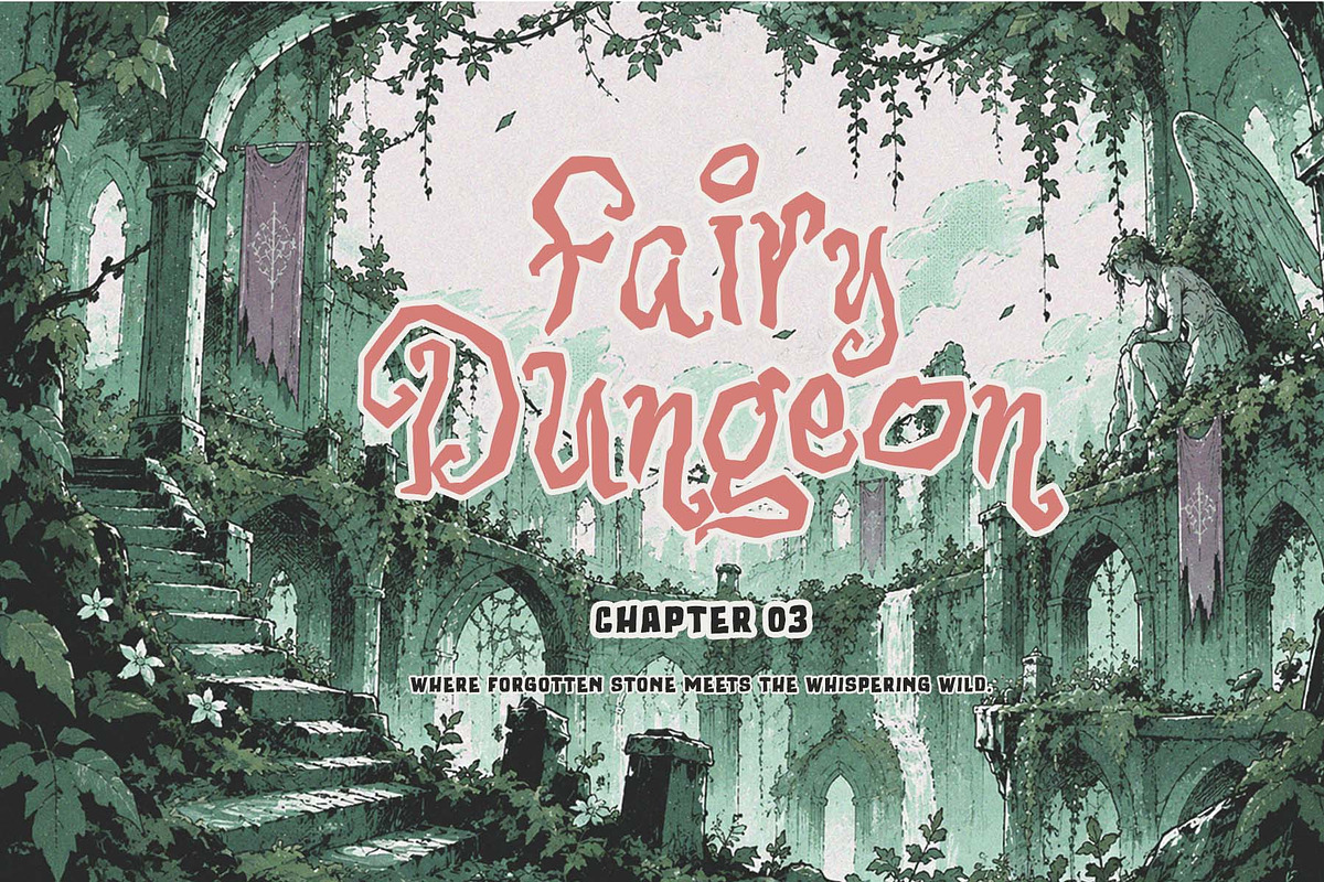Ragwrit Fairyland Whimsical Font, a Handwritten Font by Littlehand (Photo 7 of 9)