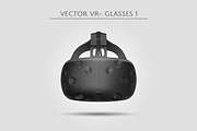 VR virtual reality glasses set, a Technology Illustration by Nikelser (Thumbnail 2 of 9)
