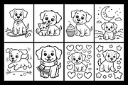 Fun & Easy Dog Coloring Book, an Animal Illustration by Design Station (Thumbnail 3 of 3)