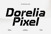 Dorelia Pixel, a Sans Serif Font by Craft Supply Co. (Thumbnail 1 of 8)