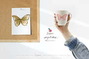 Butterfly Clipart, Spring wings 001, an Illustration by Drawberx (Thumbnail 6 of 7)
