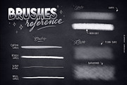 Chalk Lettering Toolkit – Procreate, a Brush Add-On by Aurelie Maron (Thumbnail 2 of 8)