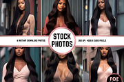 African American Glam Stock Photo, a Beauty & Fashion Photo by Foedesigner (Thumbnail 1 of 3)