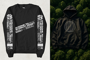 Crewneck Mockup Package, a Hoody Mockup by Jacober Design