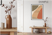 Frame & Wall Mockup Bundle - 6, a Print Template by Yuri-U (Thumbnail 10 of 16)