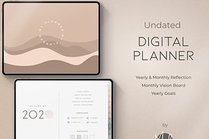 Undated Digital Planner IPad