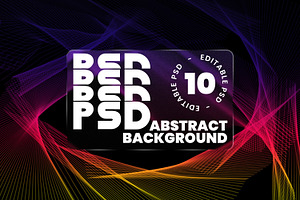 Modern Digital Lines Background Pack, a Wallpaper Graphic by NJ Himel
