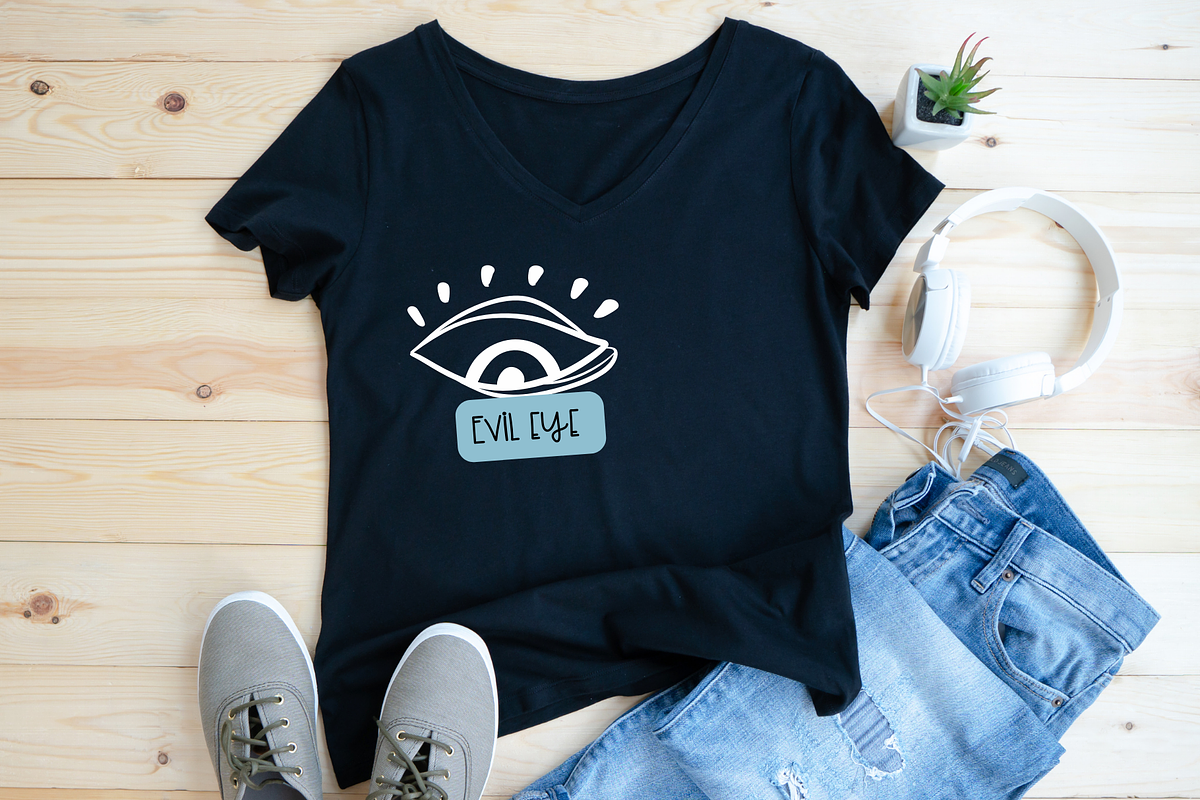 EVIL EYE Doodle | Symbols Fonts preview 6