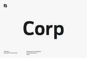 EB Corp, a Sans Serif Font by Eko Bimantara (Thumbnail 1 of 8)